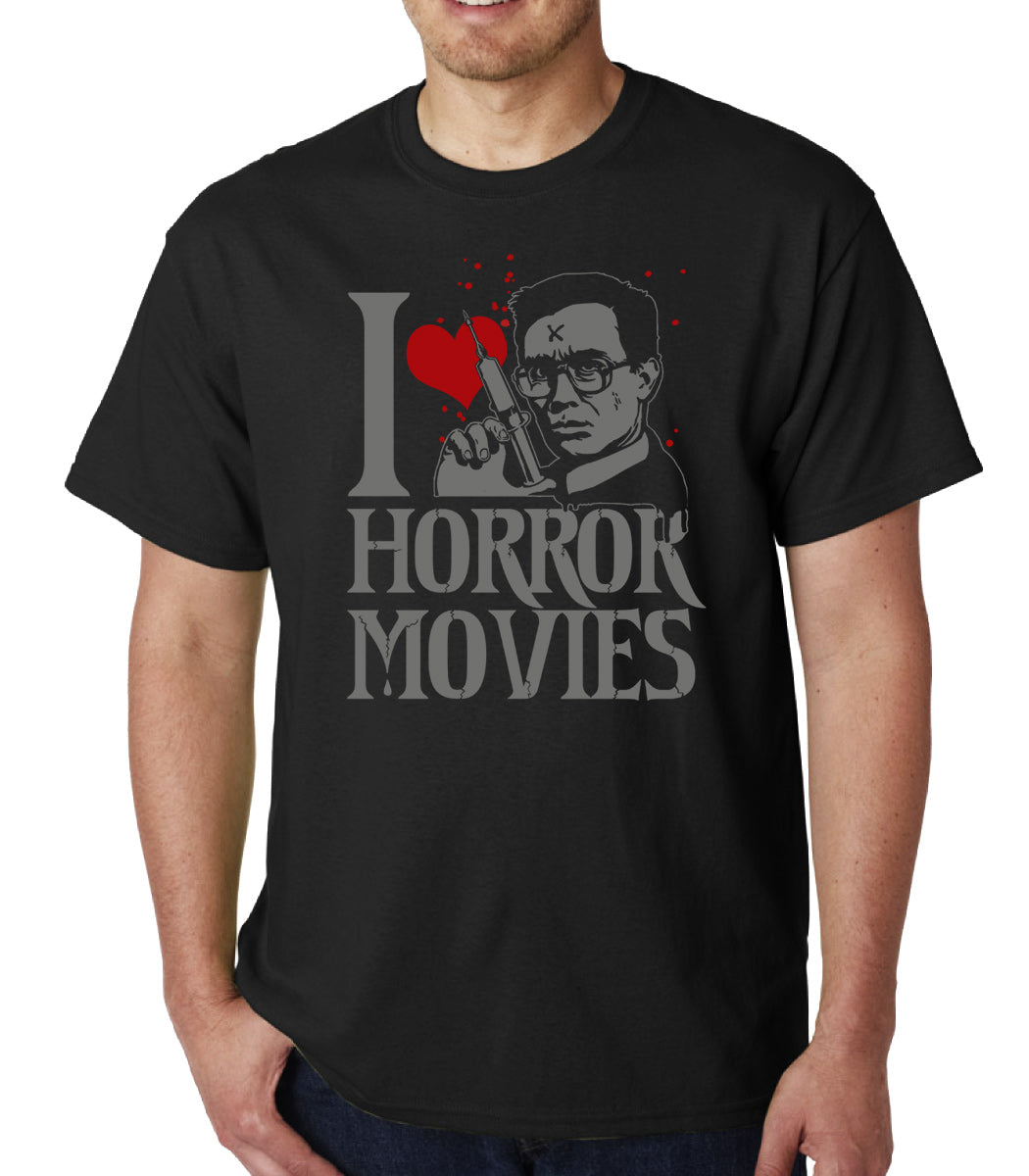 I Love Horror Movies t-shirt