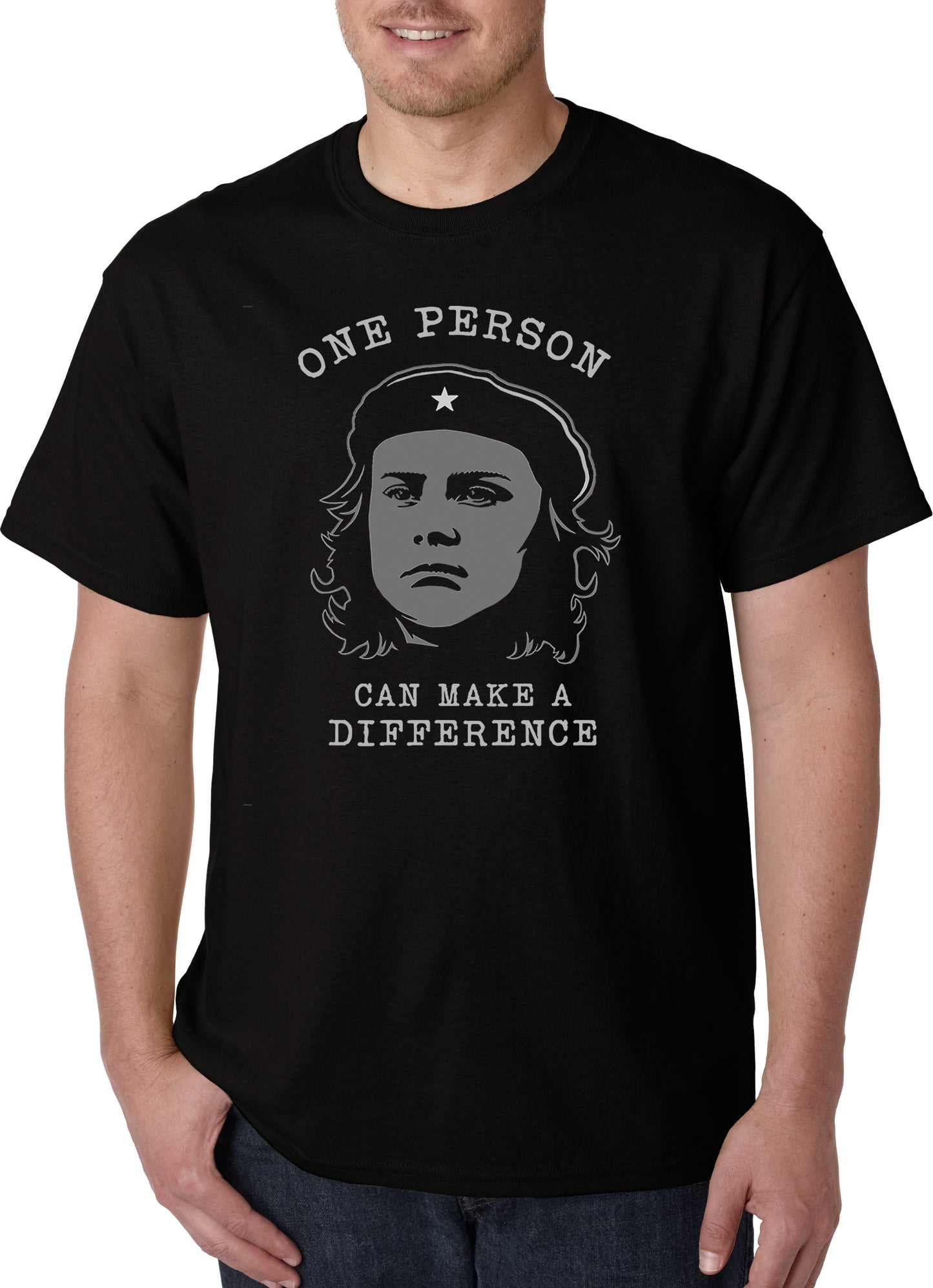 One Person Can Make A Difference (Greta Che) t-shirt