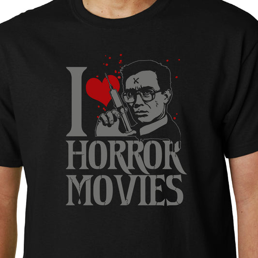 I Love Horror Movies t-shirt
