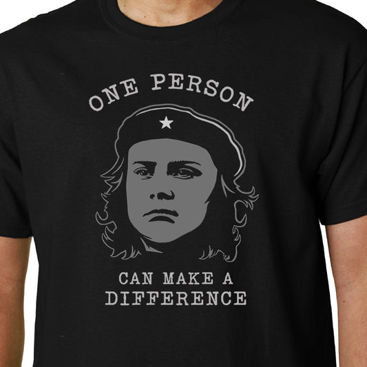 One Person Can Make A Difference (Greta Che) t-shirt