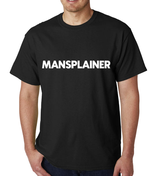 Mansplainer t-shirt