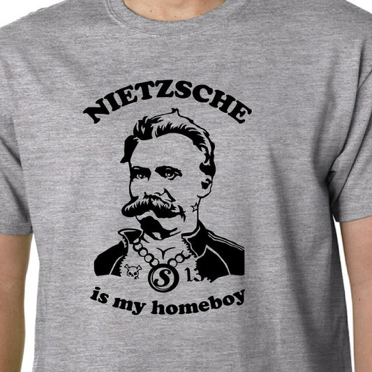 Nietzsche Is My Homeboy t-shirt