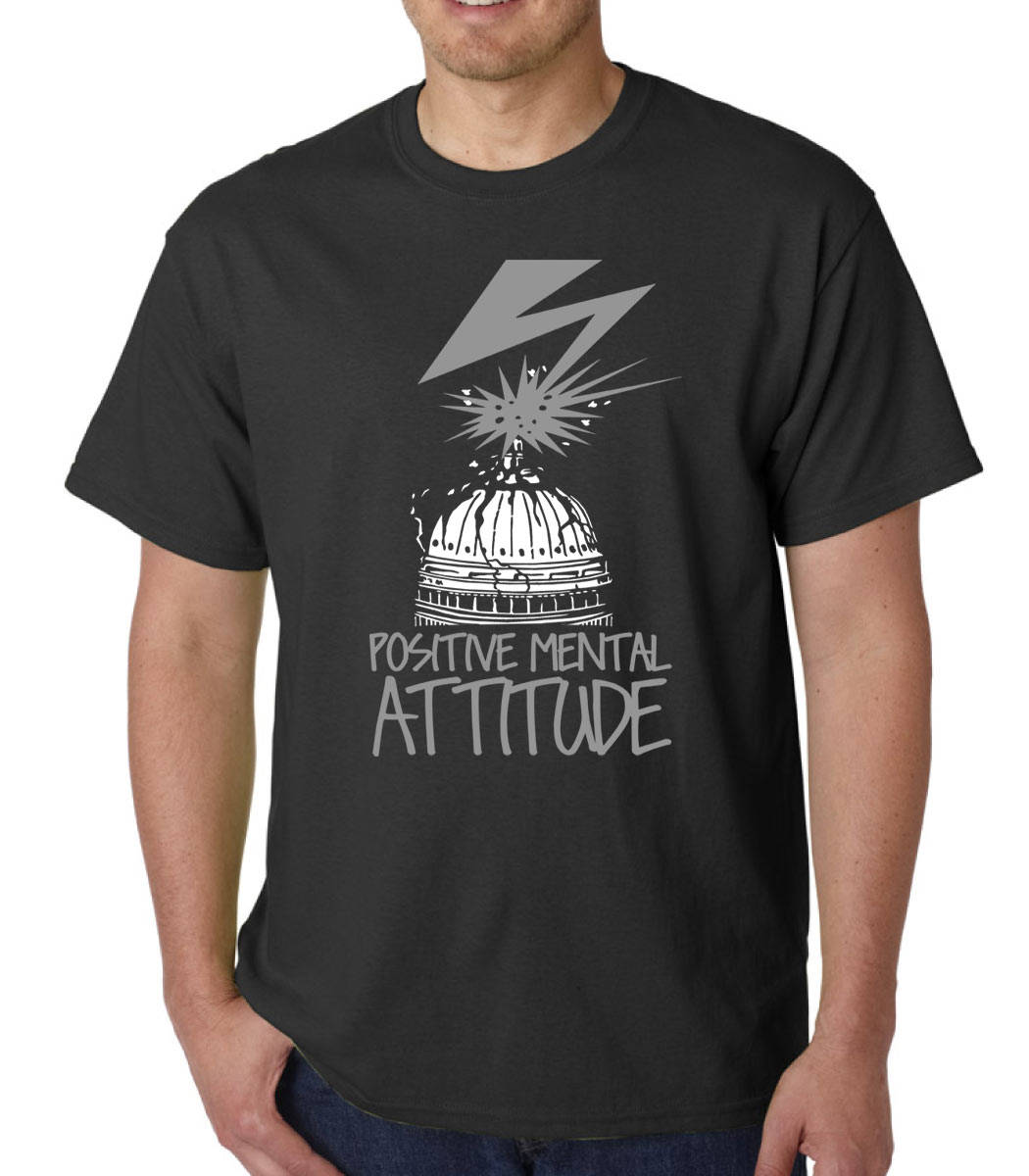 Positive Mental Attitude (Bad Brains / PMA) t-shirt