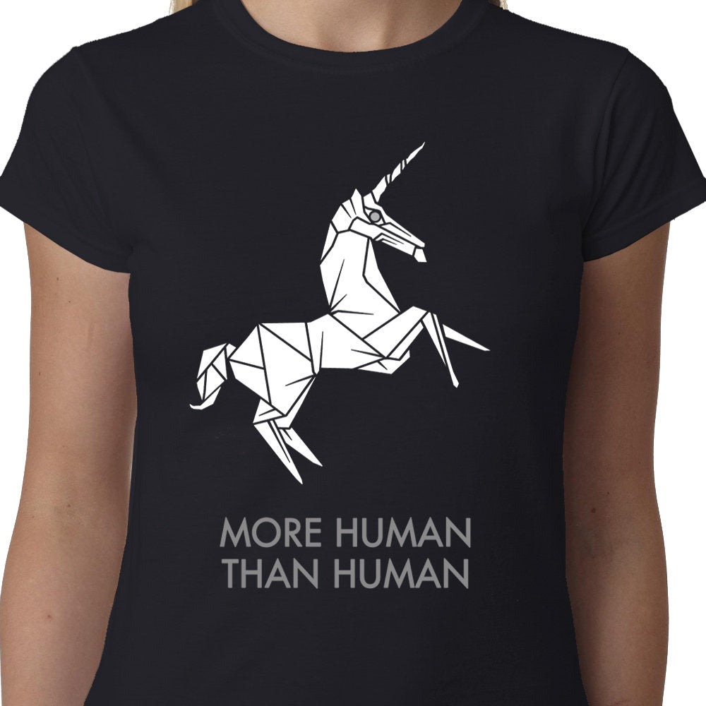 More Human Than Human ladies t-shirt