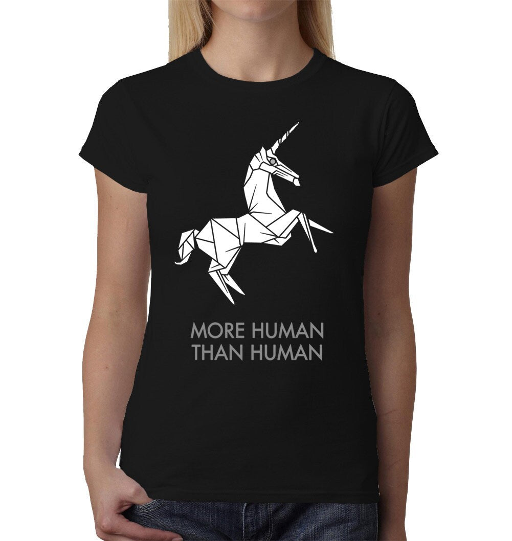 More Human Than Human ladies t-shirt