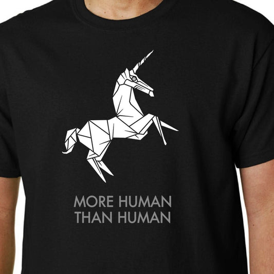 More Human Than Human t-shirt