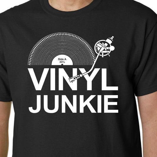 Vinyl Junkie t-shirt