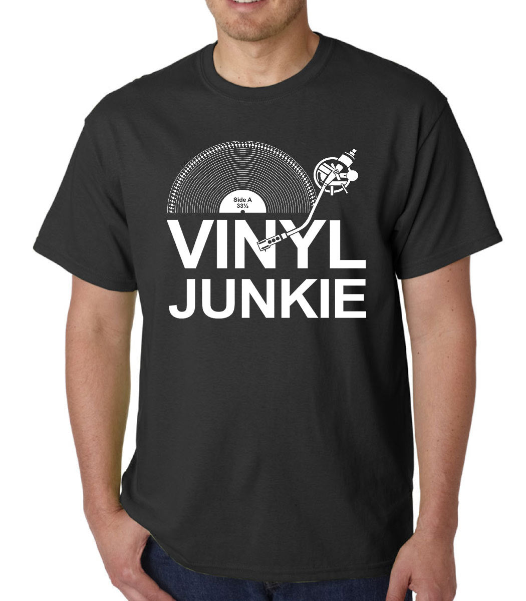 Vinyl Junkie t-shirt