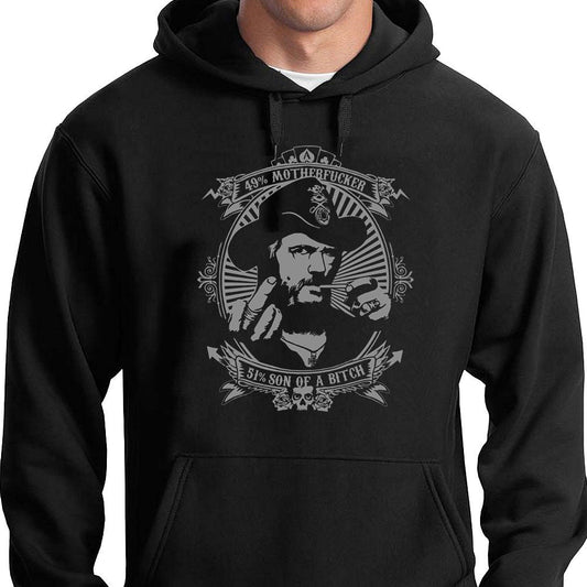 LEMMY 49% Motherf***** 51% Son Of A Bitch Hoodie