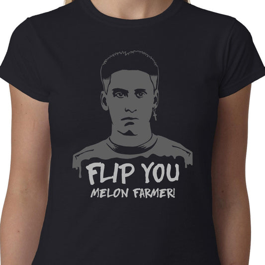 Flip You Melon Farmer! ladies t-shirt