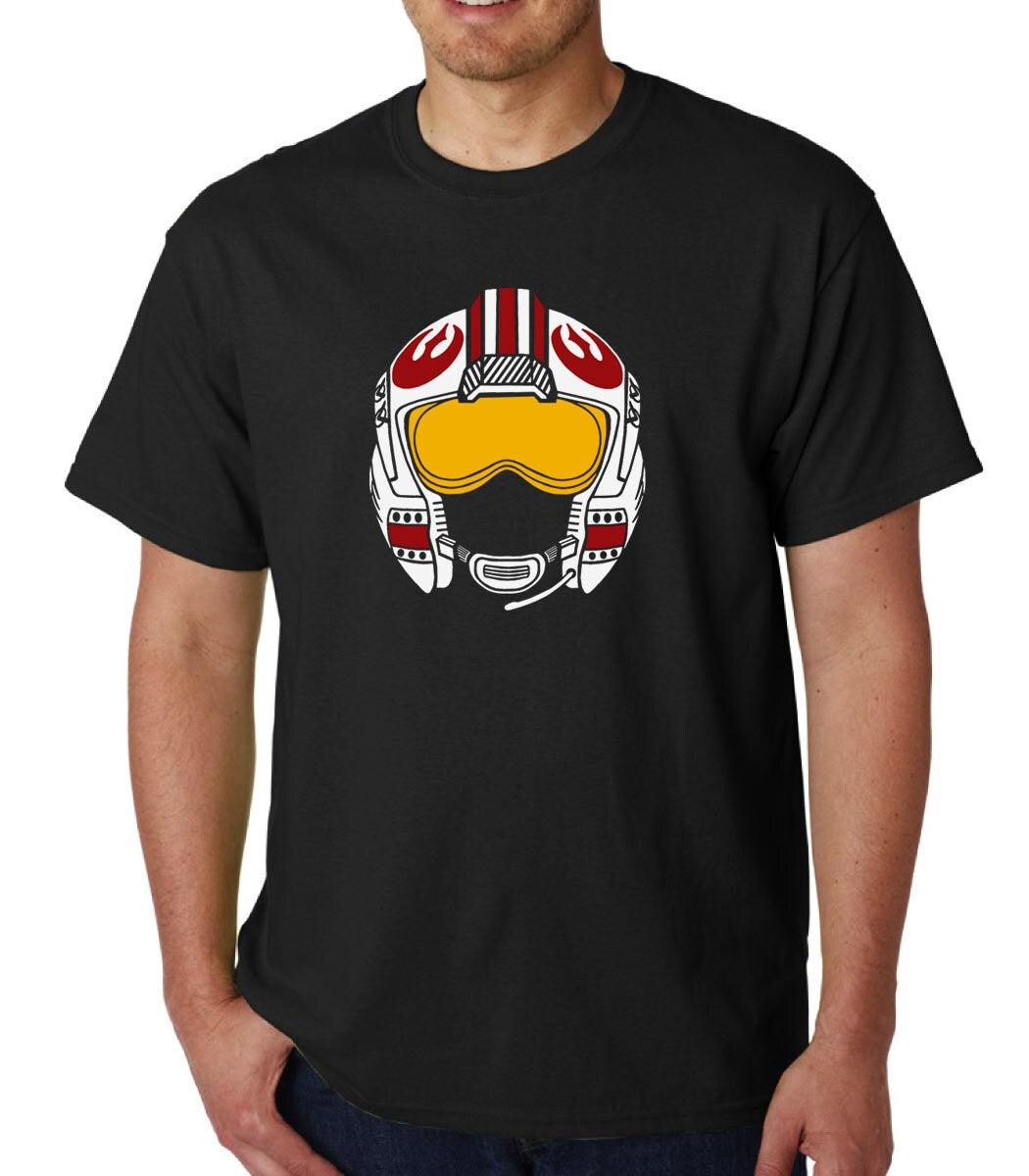 Luke X-Wing Helmet t-shirt
